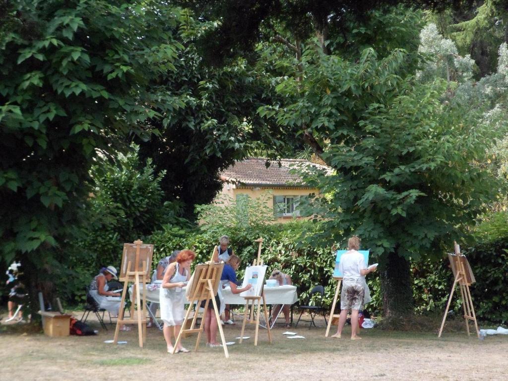 Bed and Breakfast Le Mas Shabanou Roquefort-les-Pins Zewnętrze zdjęcie